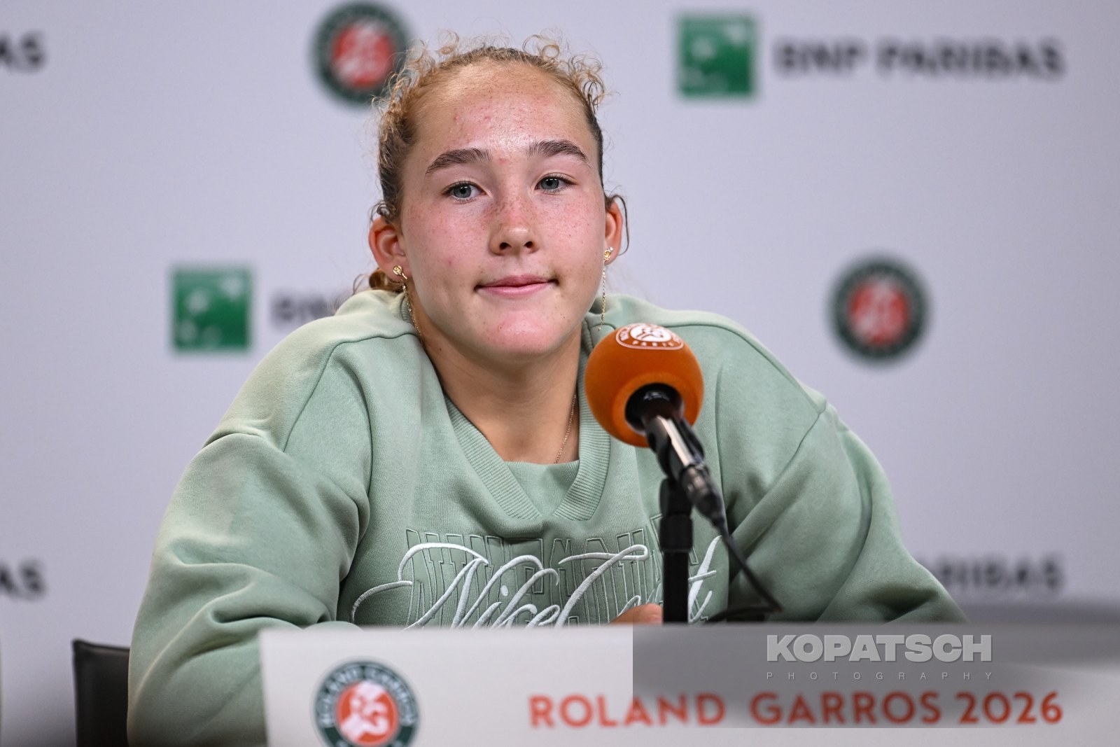 Mirra Andreeva of Russia — 2026 Roland Garros