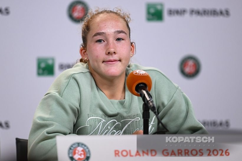 Mirra Andreeva of Russia — 2026 Roland Garros