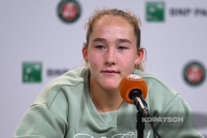 Mirra Andreeva of Russia — 2026 Roland Garros