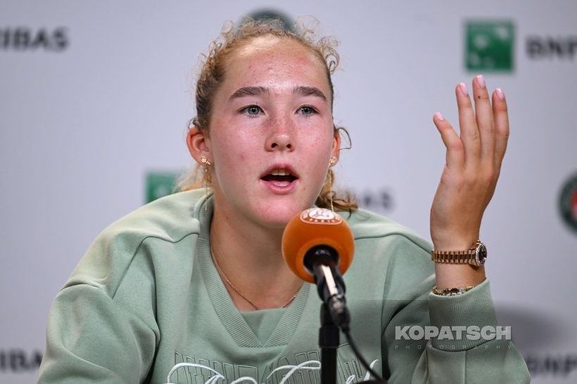 Mirra Andreeva of Russia — 2026 Roland Garros