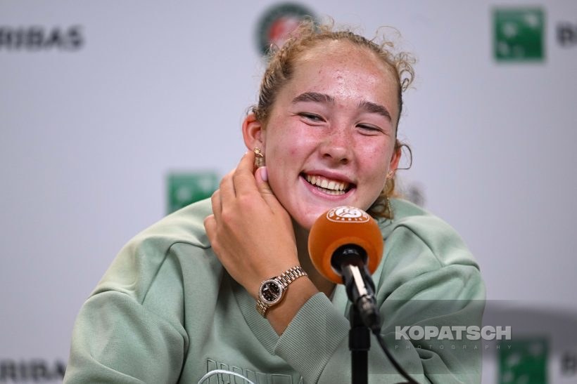 Mirra Andreeva of Russia — 2026 Roland Garros