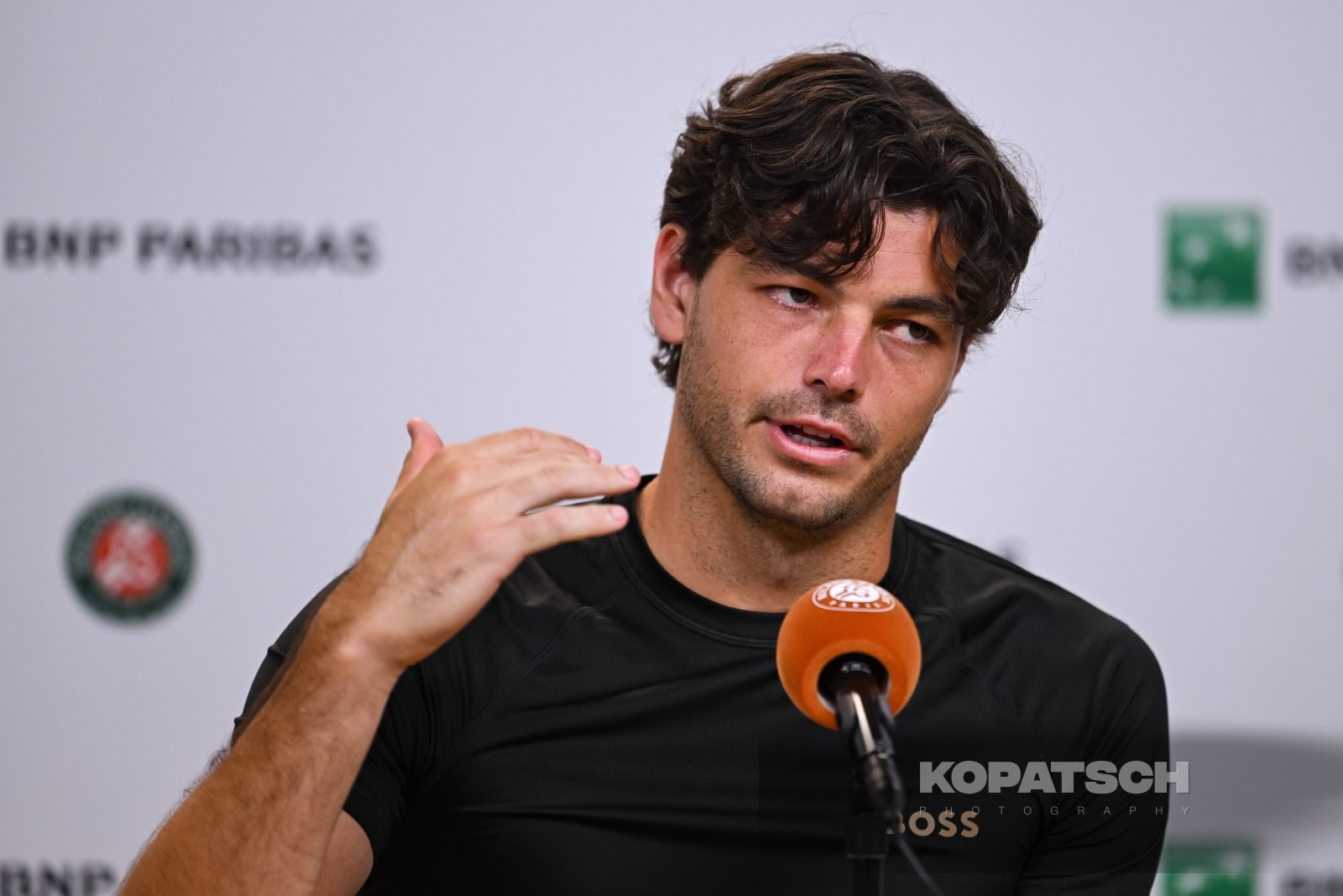 Taylor Fritz of the United States — 2026 Roland Garros