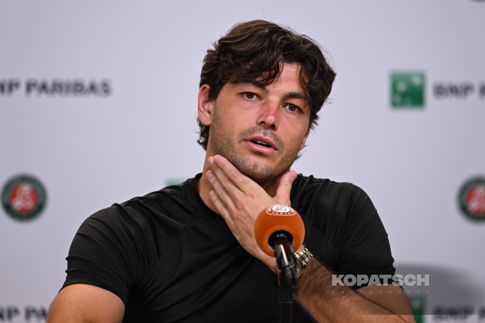 Taylor Fritz of the United States — 2026 Roland Garros
