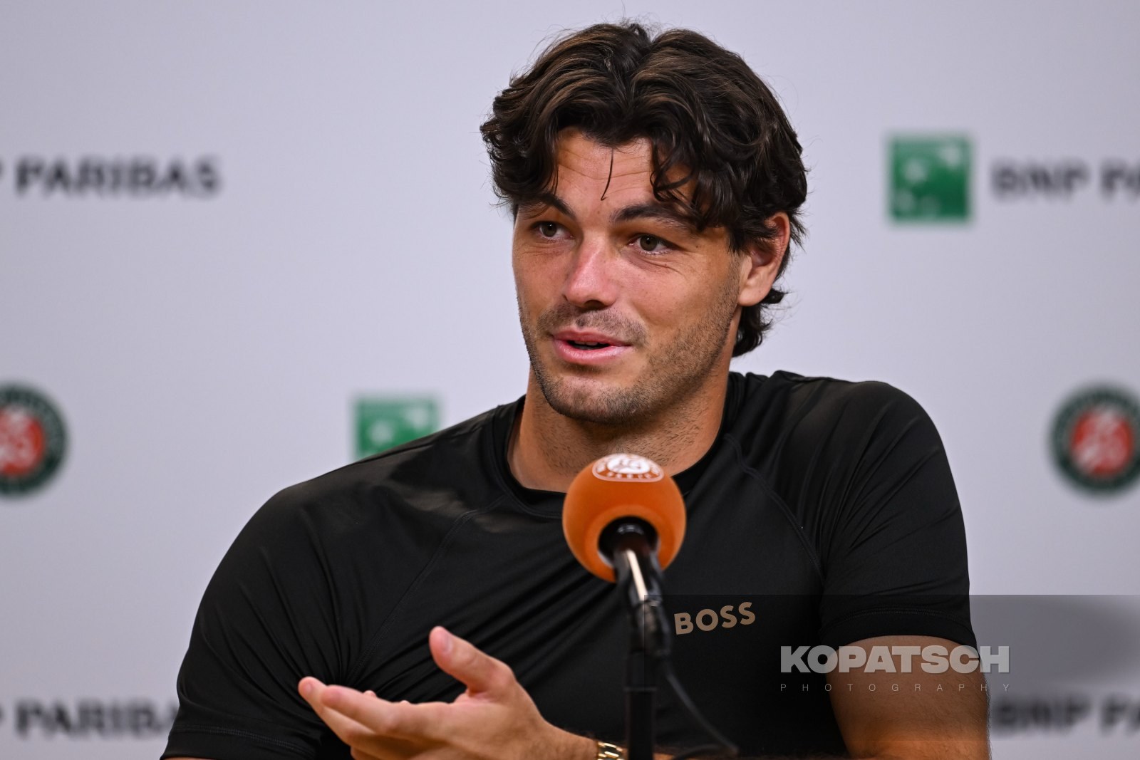Taylor Fritz of the United States — 2026 Roland Garros