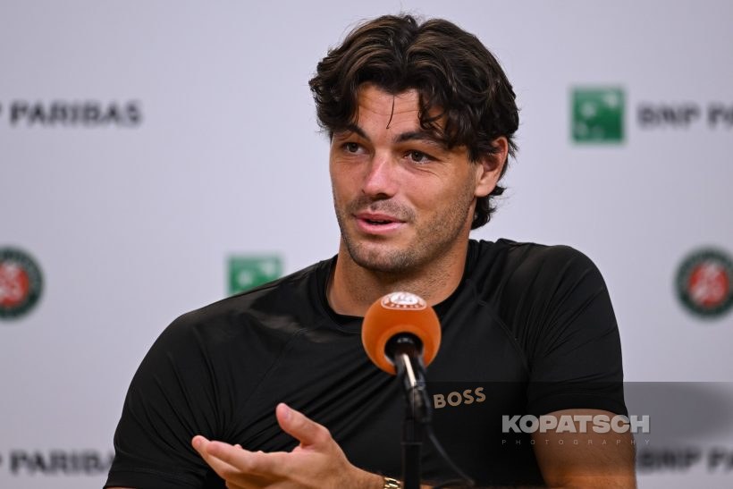 Taylor Fritz of the United States — 2026 Roland Garros
