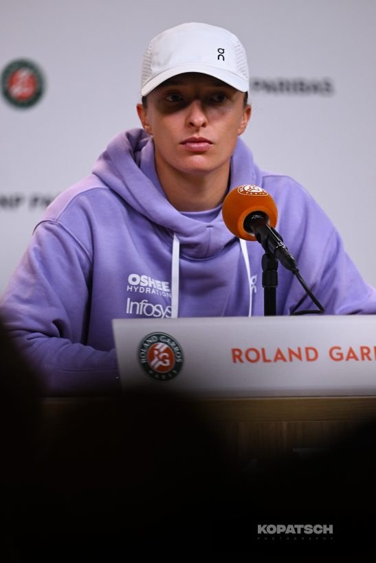Iga Swiatek of Poland — 2026 Roland Garros