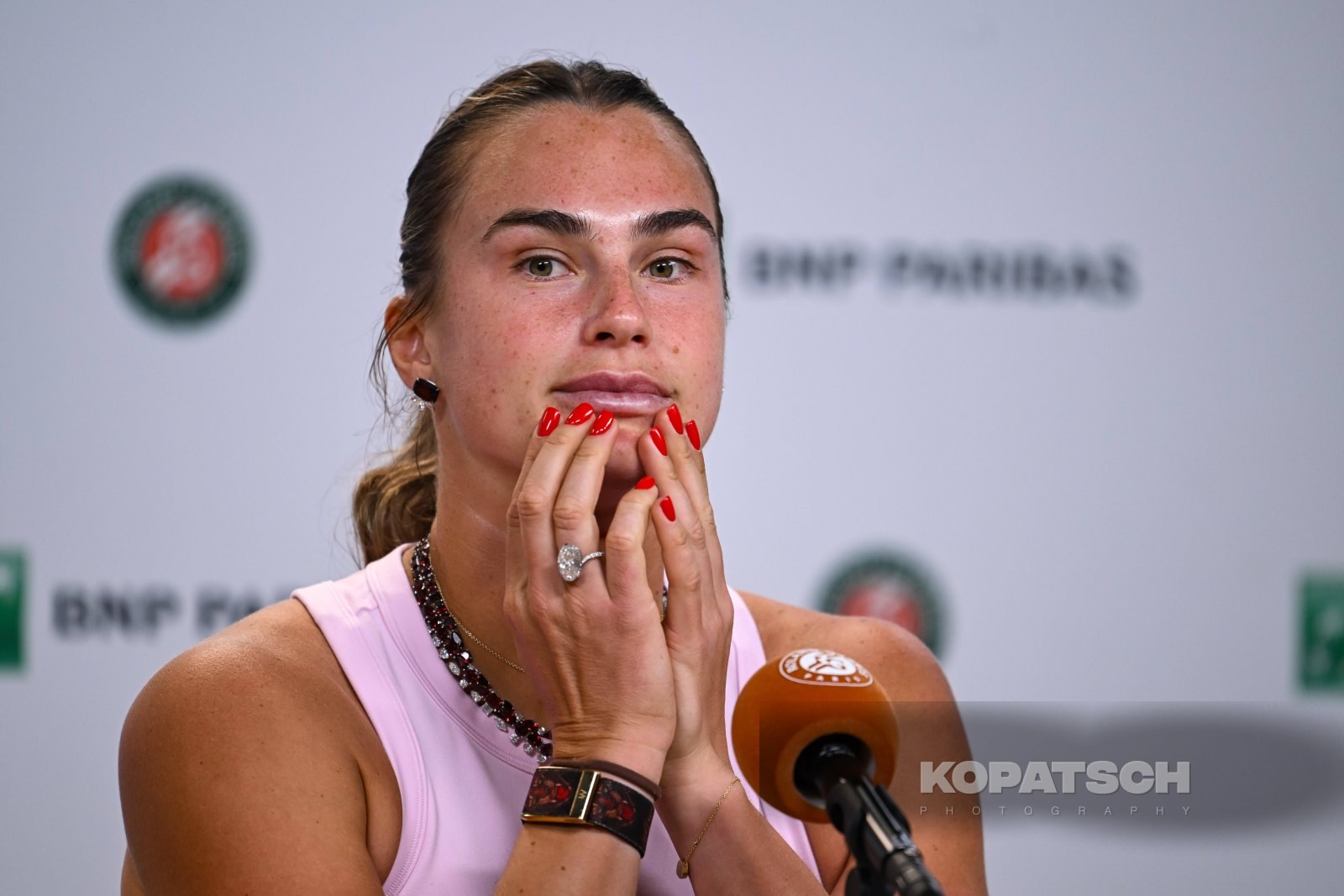 Aryna Sabalenka of Belarus — 2026 Roland Garros