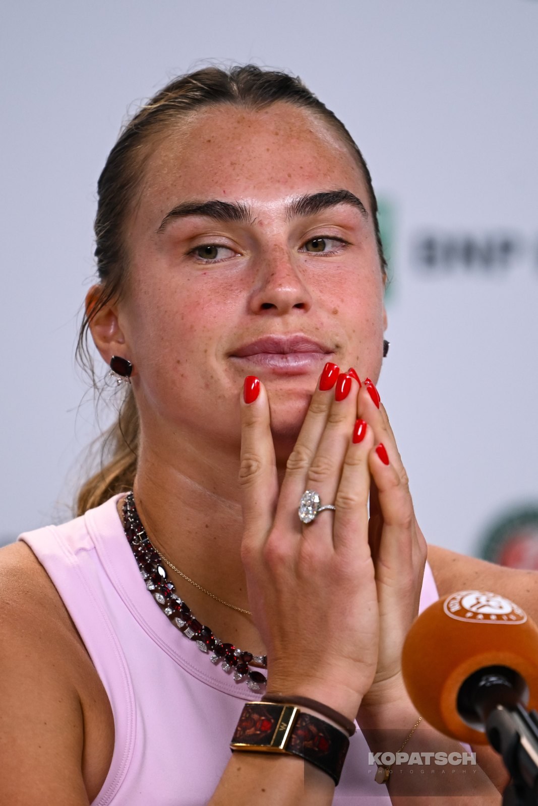 Aryna Sabalenka of Belarus — 2026 Roland Garros