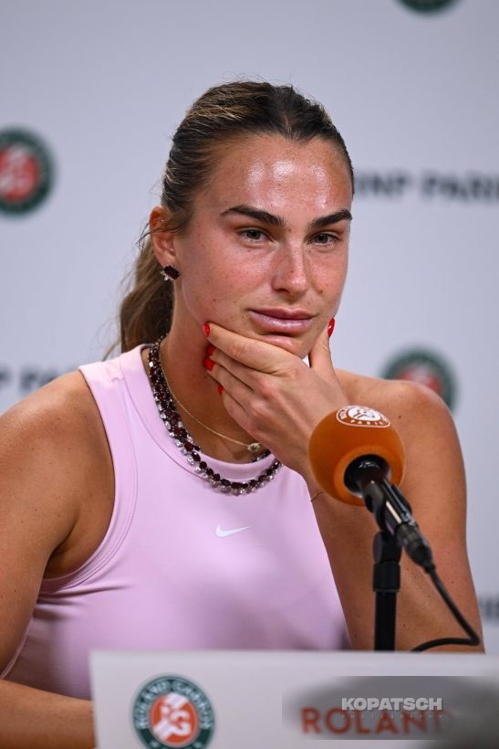 Aryna Sabalenka of Belarus — 2026 Roland Garros