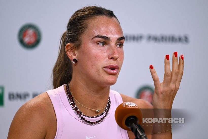 Aryna Sabalenka of Belarus — 2026 Roland Garros