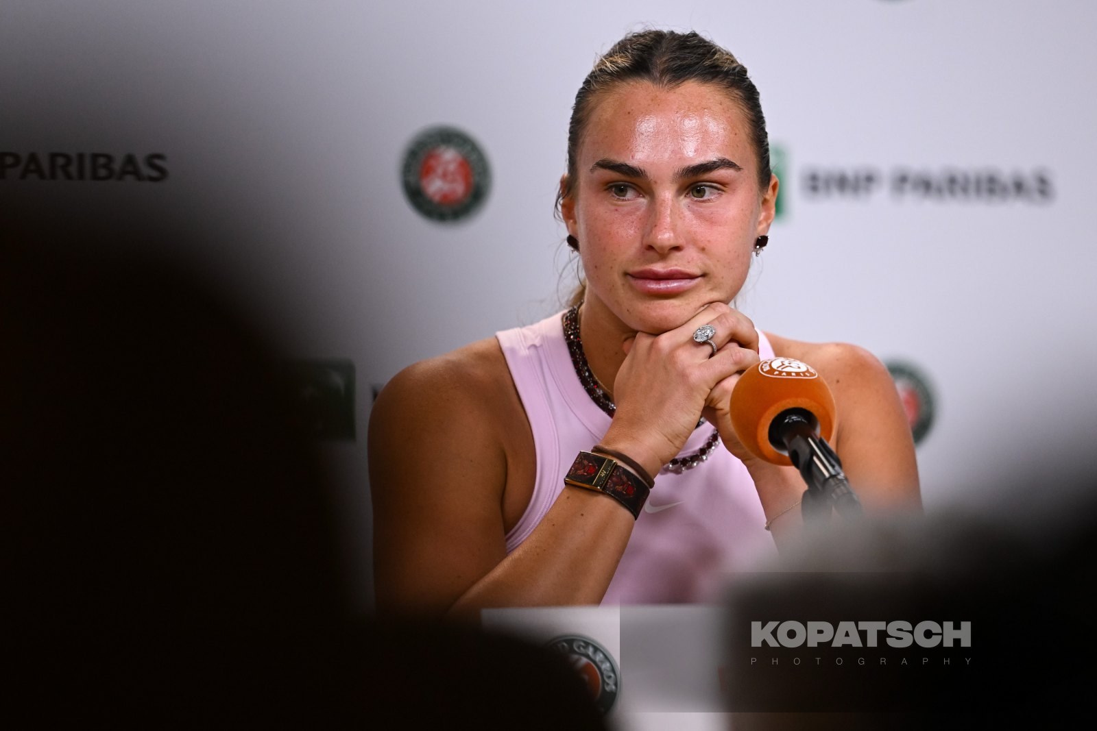 Aryna Sabalenka of Belarus — 2026 Roland Garros