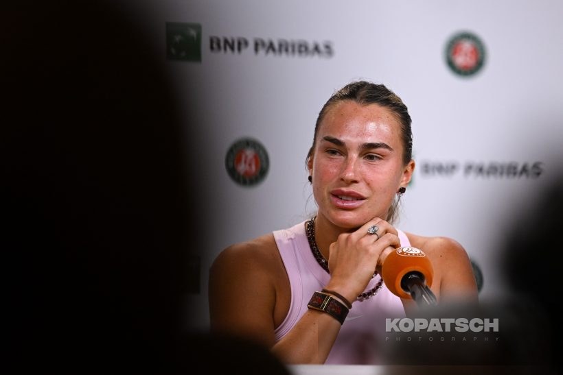 Aryna Sabalenka of Belarus — 2026 Roland Garros