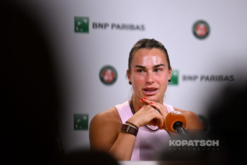 Aryna Sabalenka of Belarus — 2026 Roland Garros