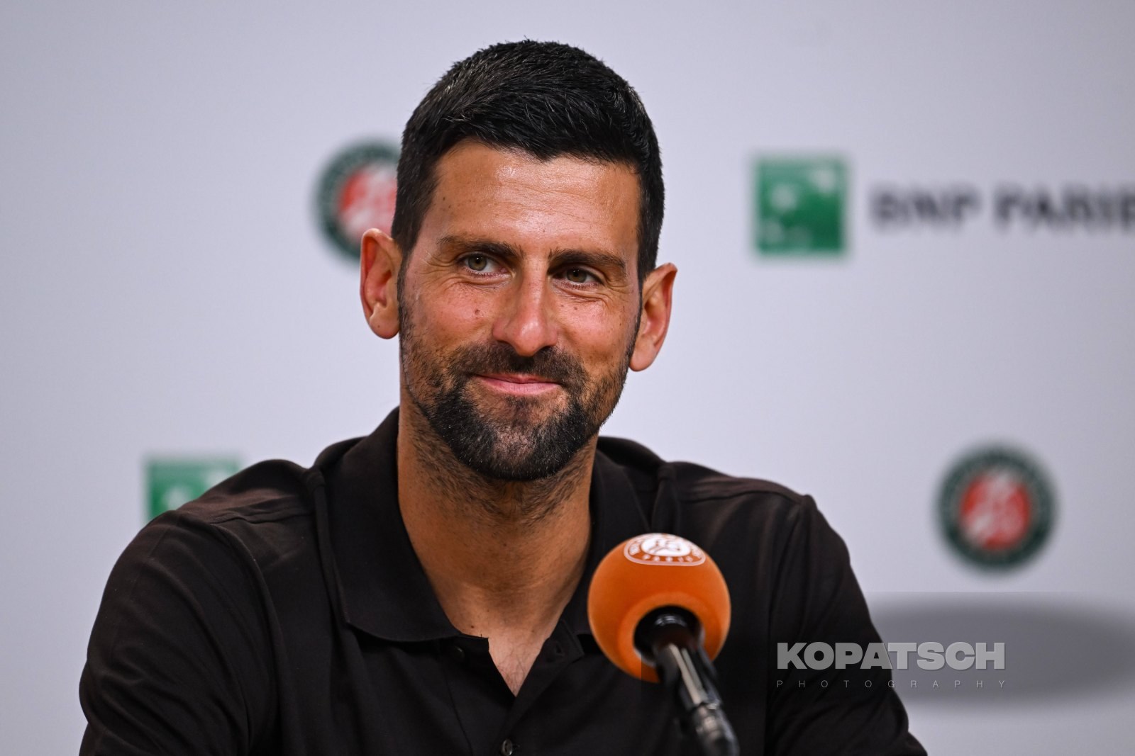 Novak Djokovic of Serbia — 2026 Roland Garros