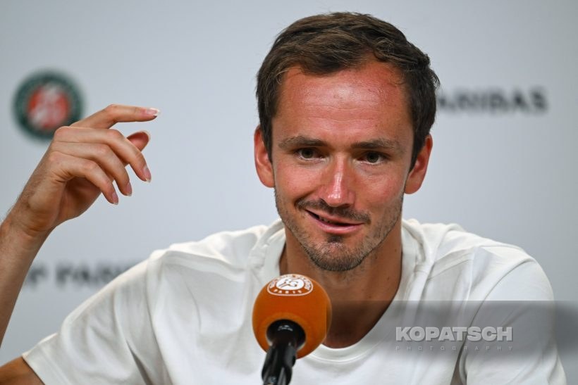 Daniil Medvedev of Russia — 2026 Roland Garros