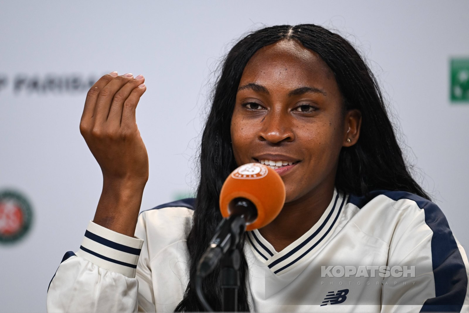 Coco Gauff of the United States — 2026 Roland Garros