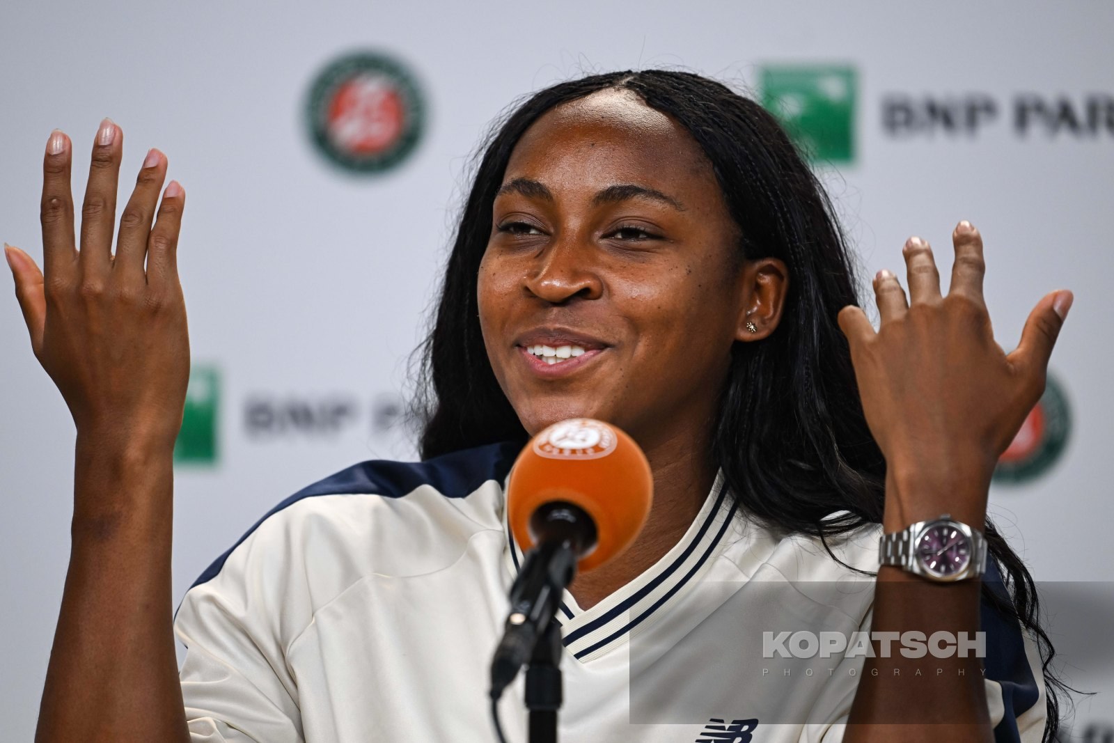 Coco Gauff of the United States — 2026 Roland Garros