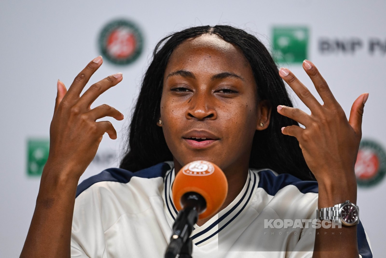 Coco Gauff of the United States — 2026 Roland Garros