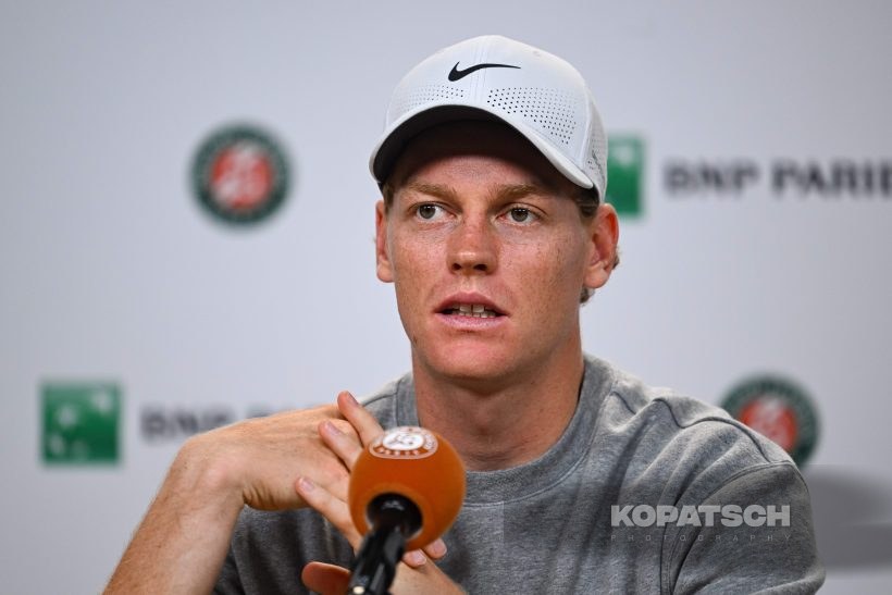 Jannik Sinner of Italy — 2026 Roland Garros