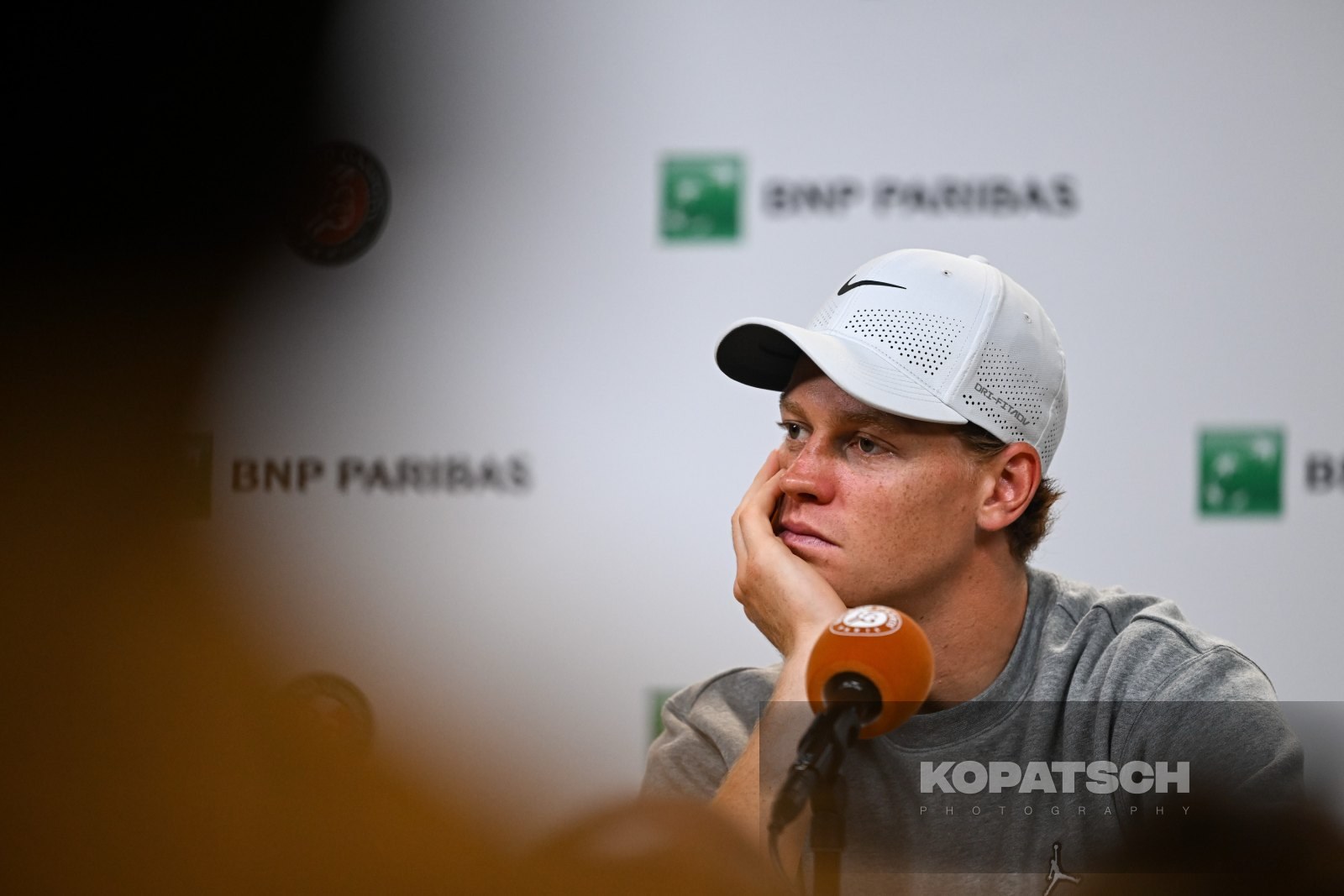 Jannik Sinner of Italy — 2026 Roland Garros
