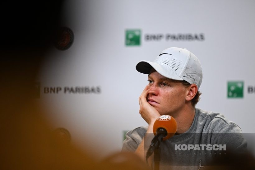 Jannik Sinner of Italy — 2026 Roland Garros