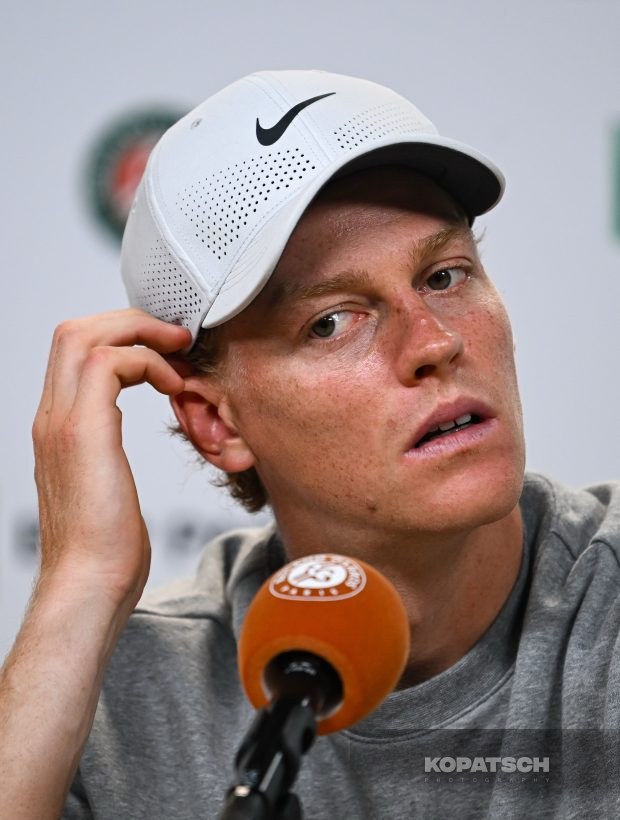 Jannik Sinner of Italy — 2026 Roland Garros