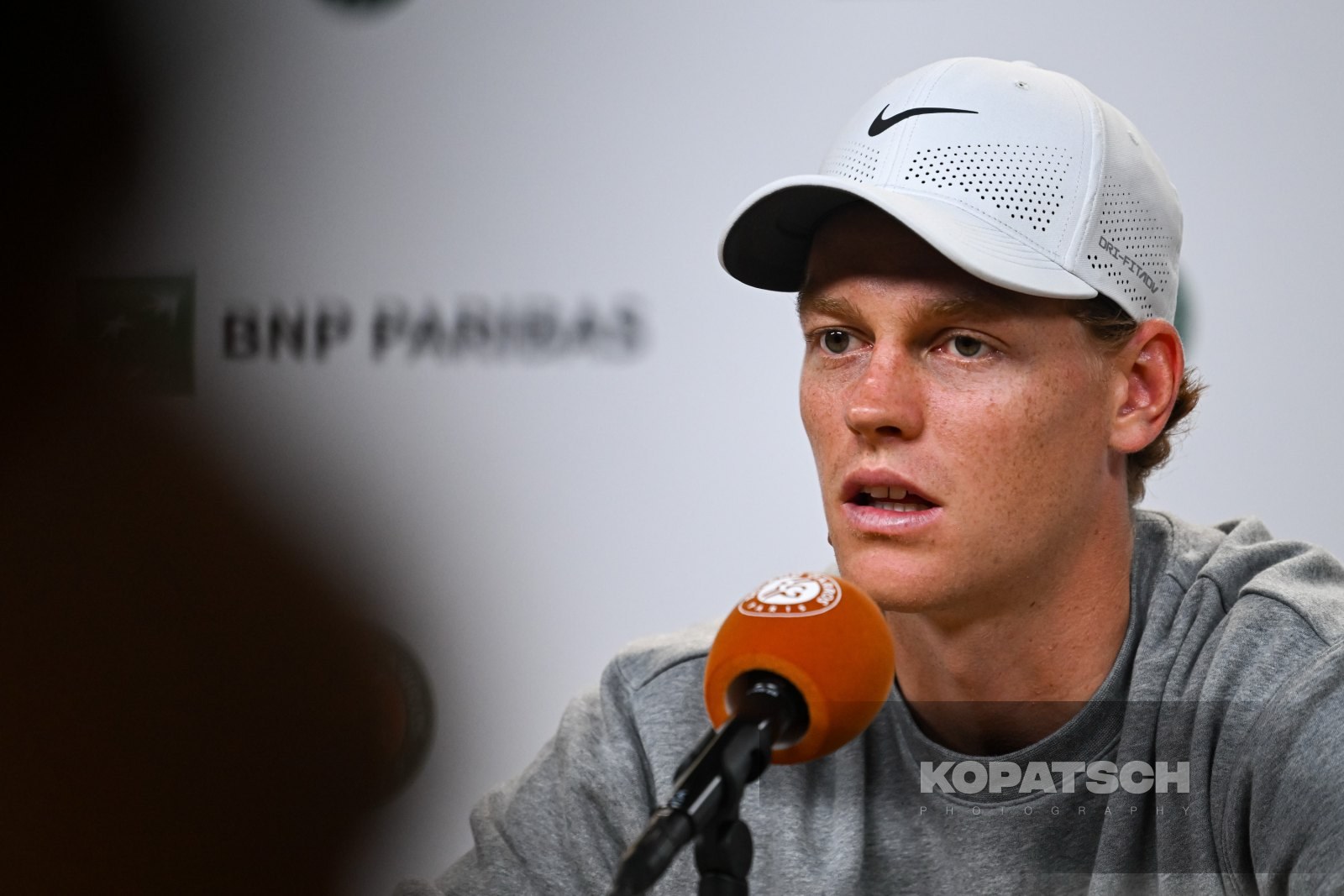 Jannik Sinner of Italy — 2026 Roland Garros