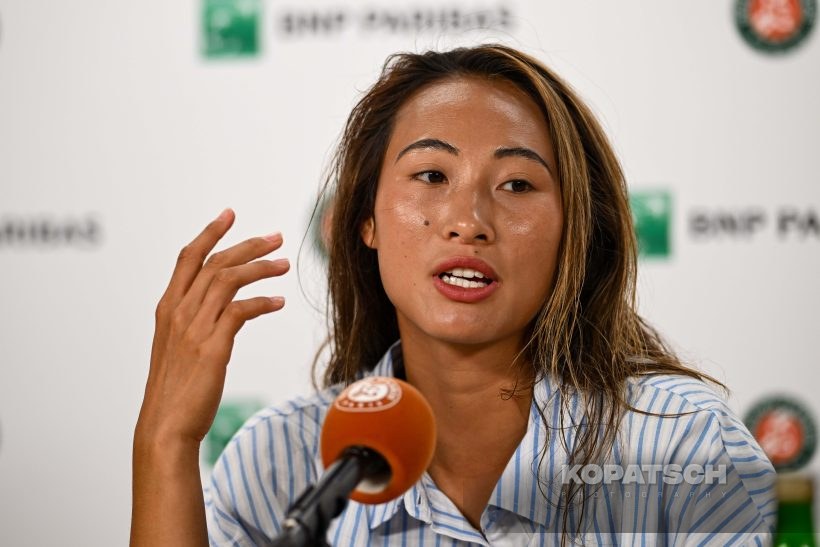 Qinwen Zheng of China — 2026 Roland Garros