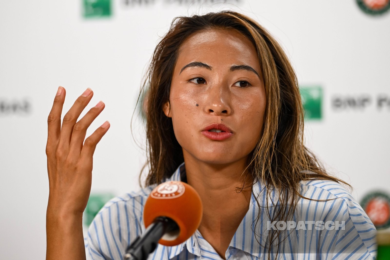 Qinwen Zheng of China — 2026 Roland Garros