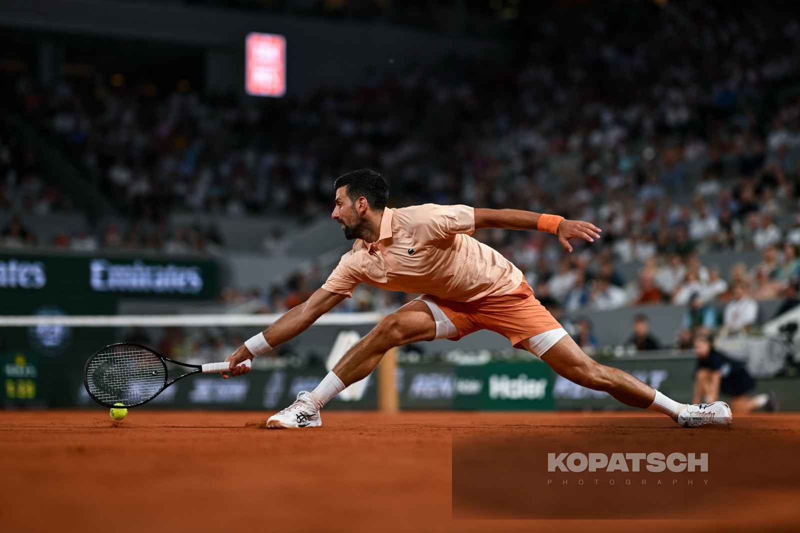 Novak Djokovic of Serbia — 2026 Roland Garros