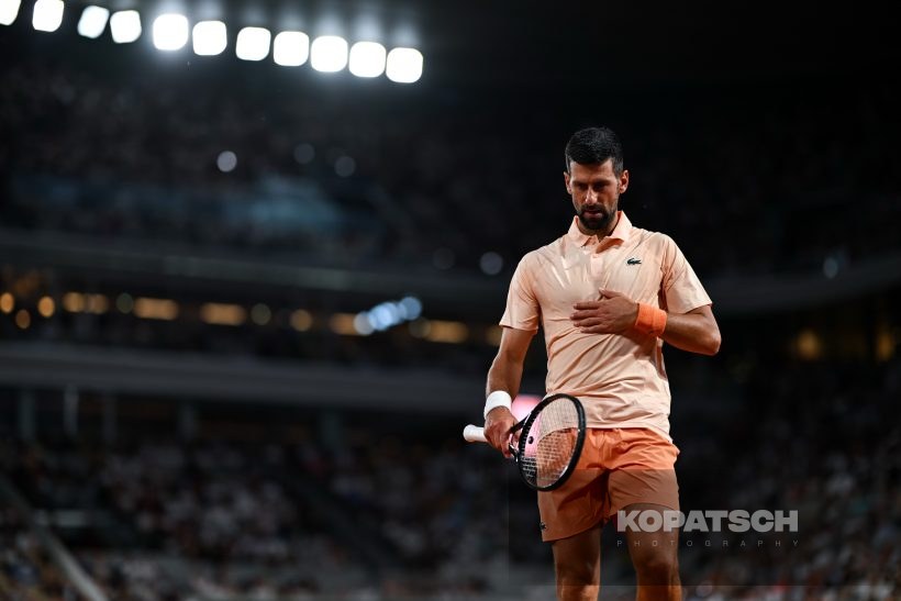 Novak Djokovic of Serbia — 2026 Roland Garros