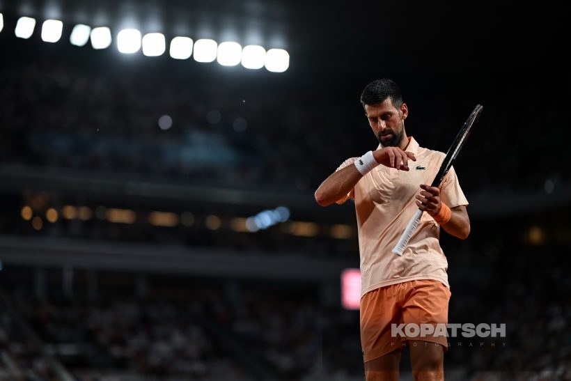 Novak Djokovic of Serbia — 2026 Roland Garros