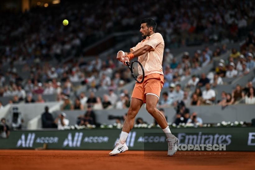 Novak Djokovic of Serbia — 2026 Roland Garros