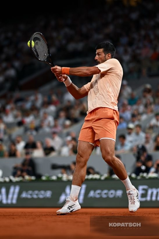 Novak Djokovic of Serbia — 2026 Roland Garros