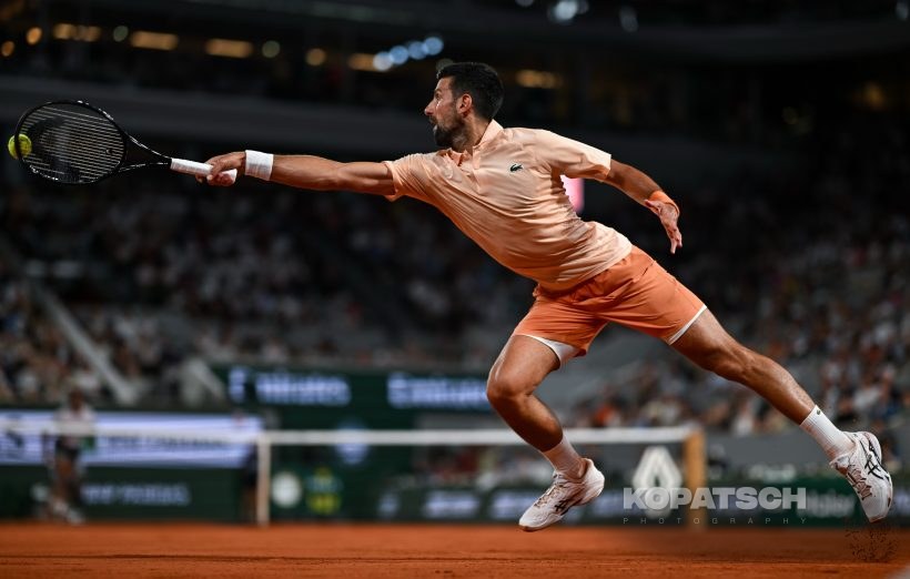 Novak Djokovic of Serbia — 2026 Roland Garros