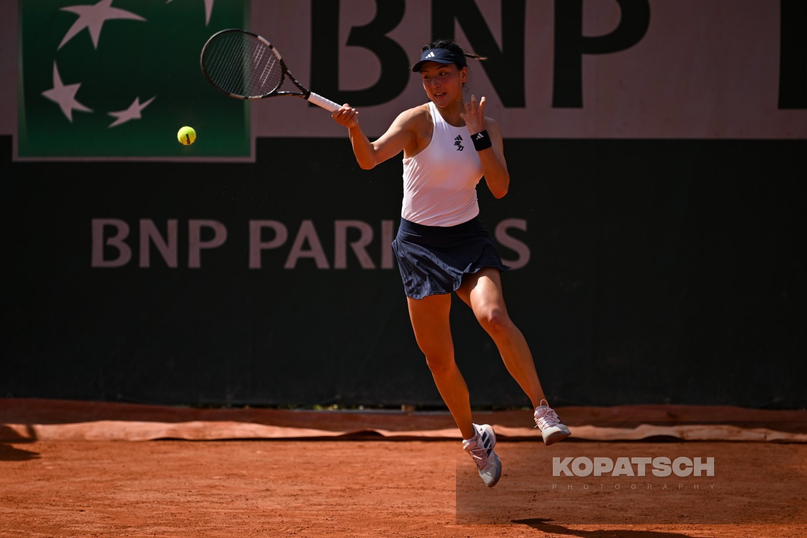 Xinyu Wang of China — 2026 Roland Garros