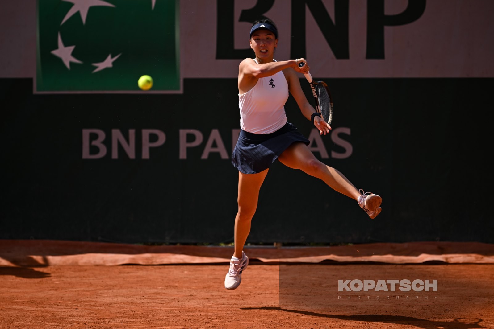 Xinyu Wang of China — 2026 Roland Garros