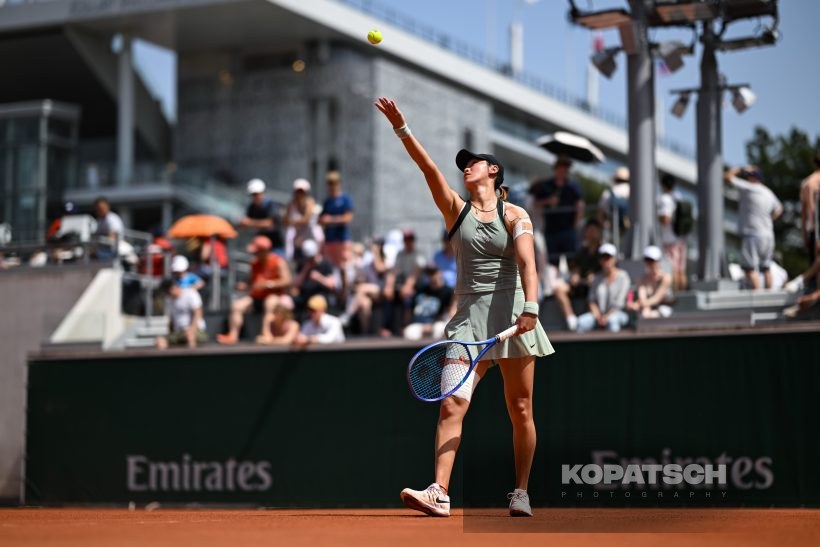 Xiyu Wang of China — 2026 Roland Garros
