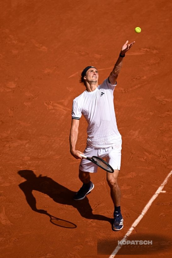 Alexander Zverev of Germany — 2026 Roland Garros