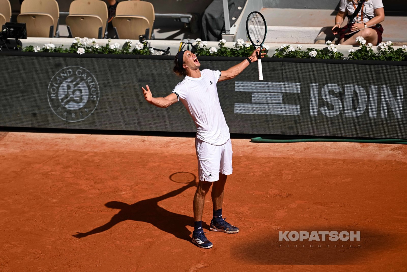 Alexander Zverev of Germany — 2026 Roland Garros