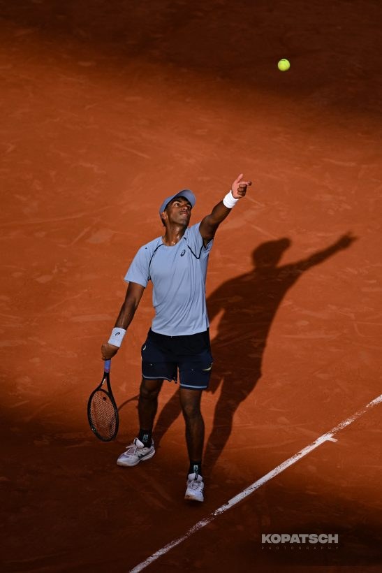 Nishesh Basavareddy of the United States — 2026 Roland Garros
