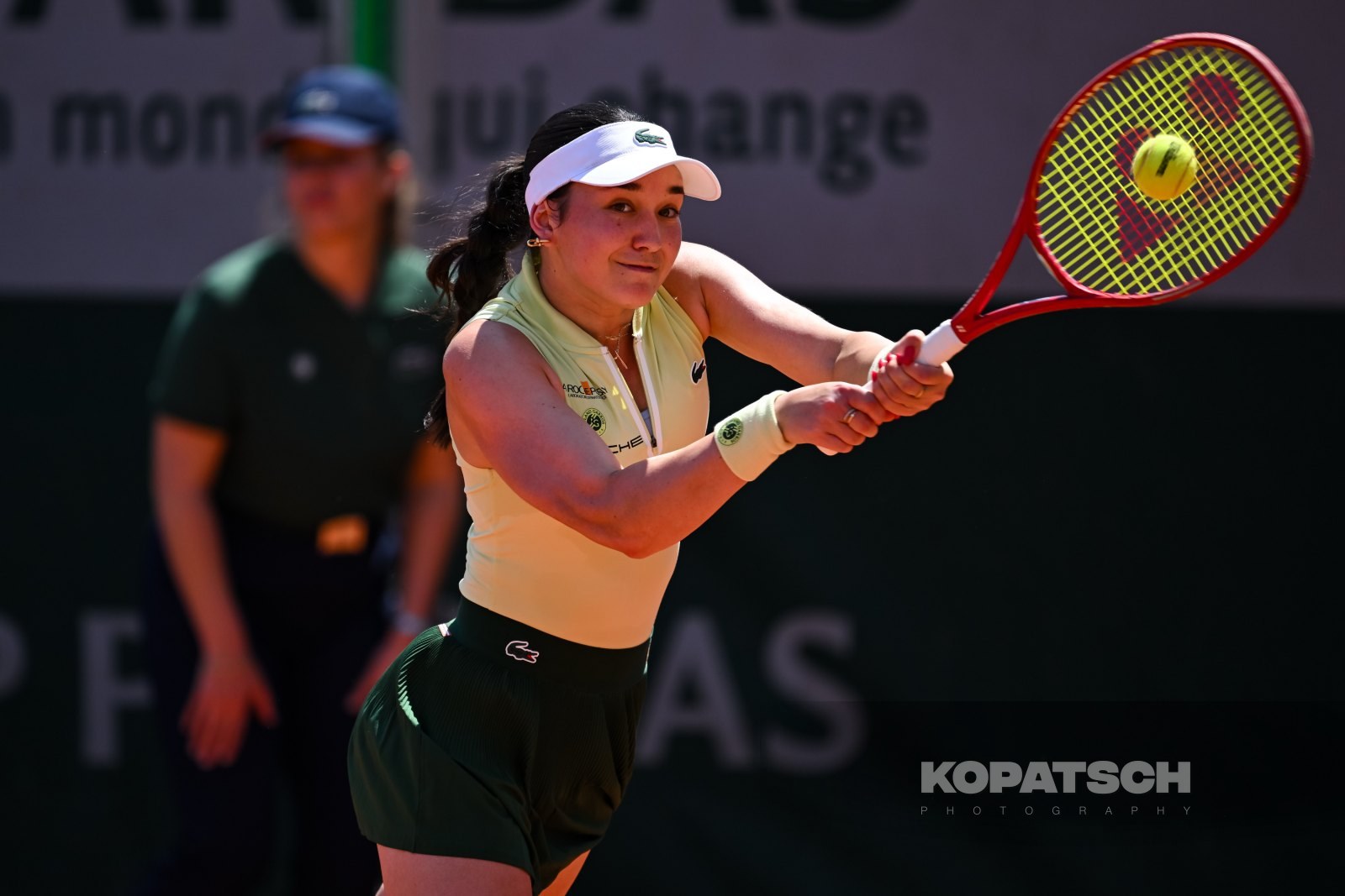 Eva Lys of Germany — 2026 Roland Garros