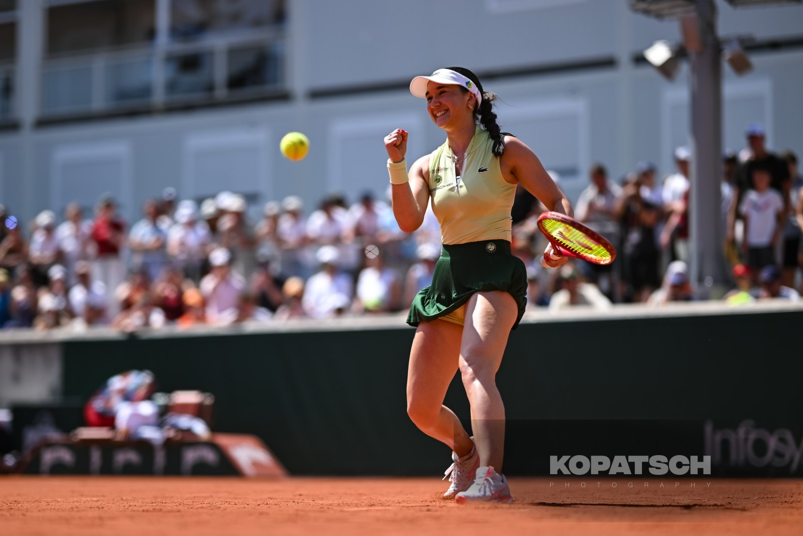 Eva Lys of Germany — 2026 Roland Garros