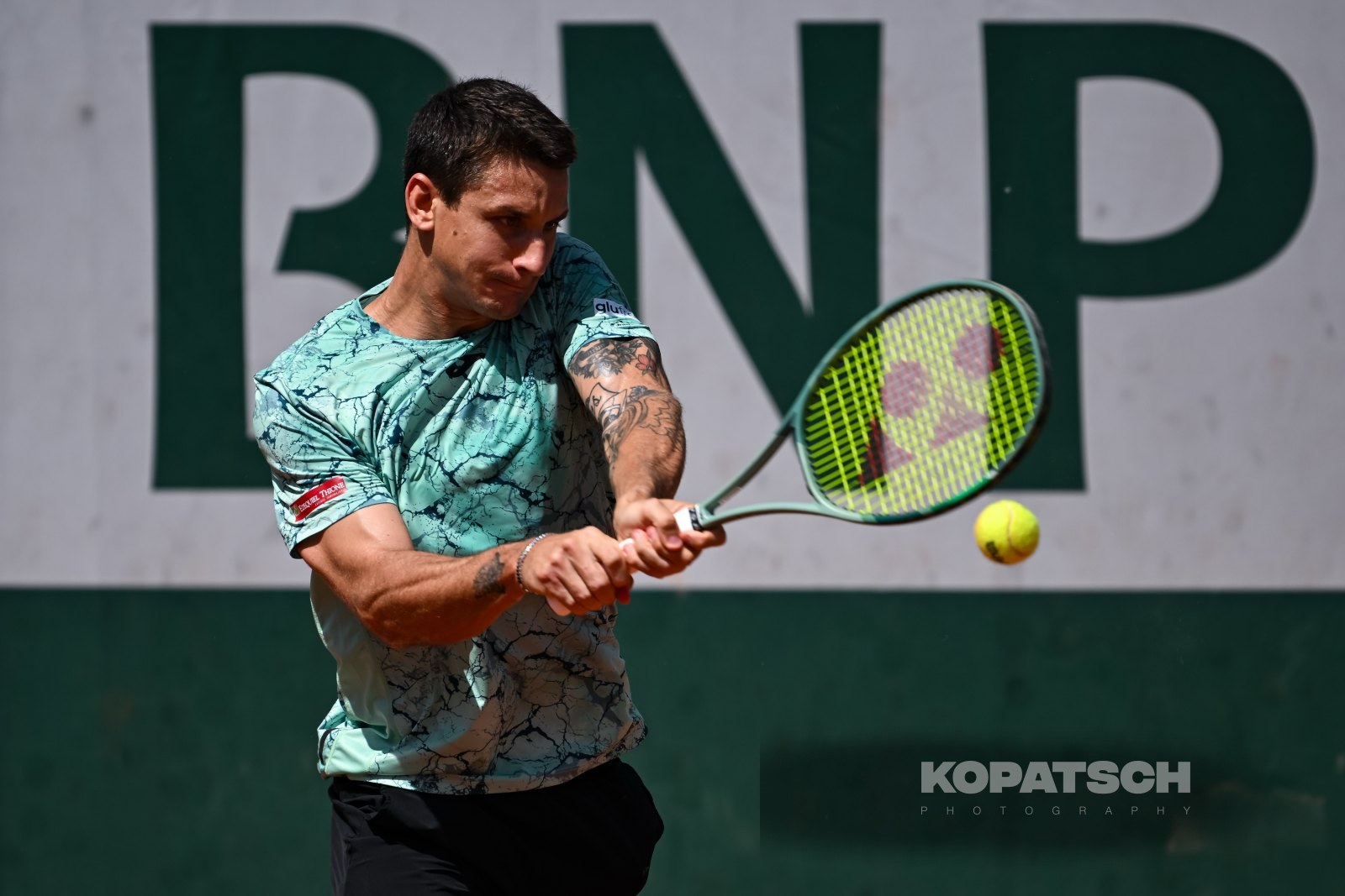 Camilo Ugo Carabelli of Argentina — 2026 Roland Garros