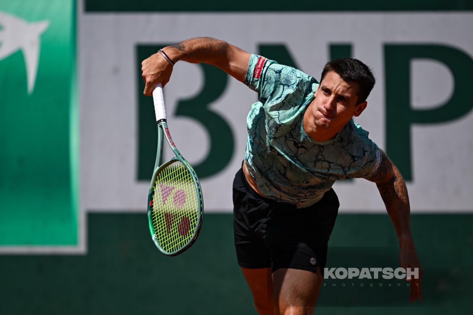 Camilo Ugo Carabelli of Argentina — 2026 Roland Garros