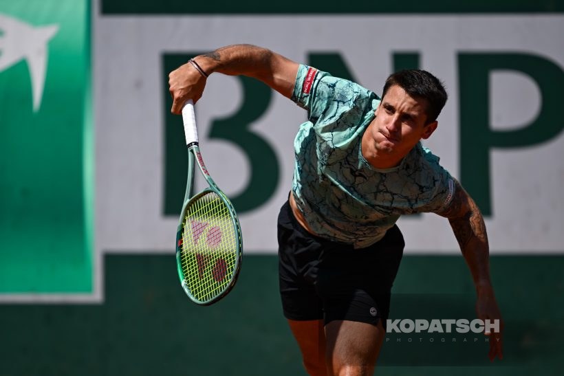 Camilo Ugo Carabelli of Argentina — 2026 Roland Garros