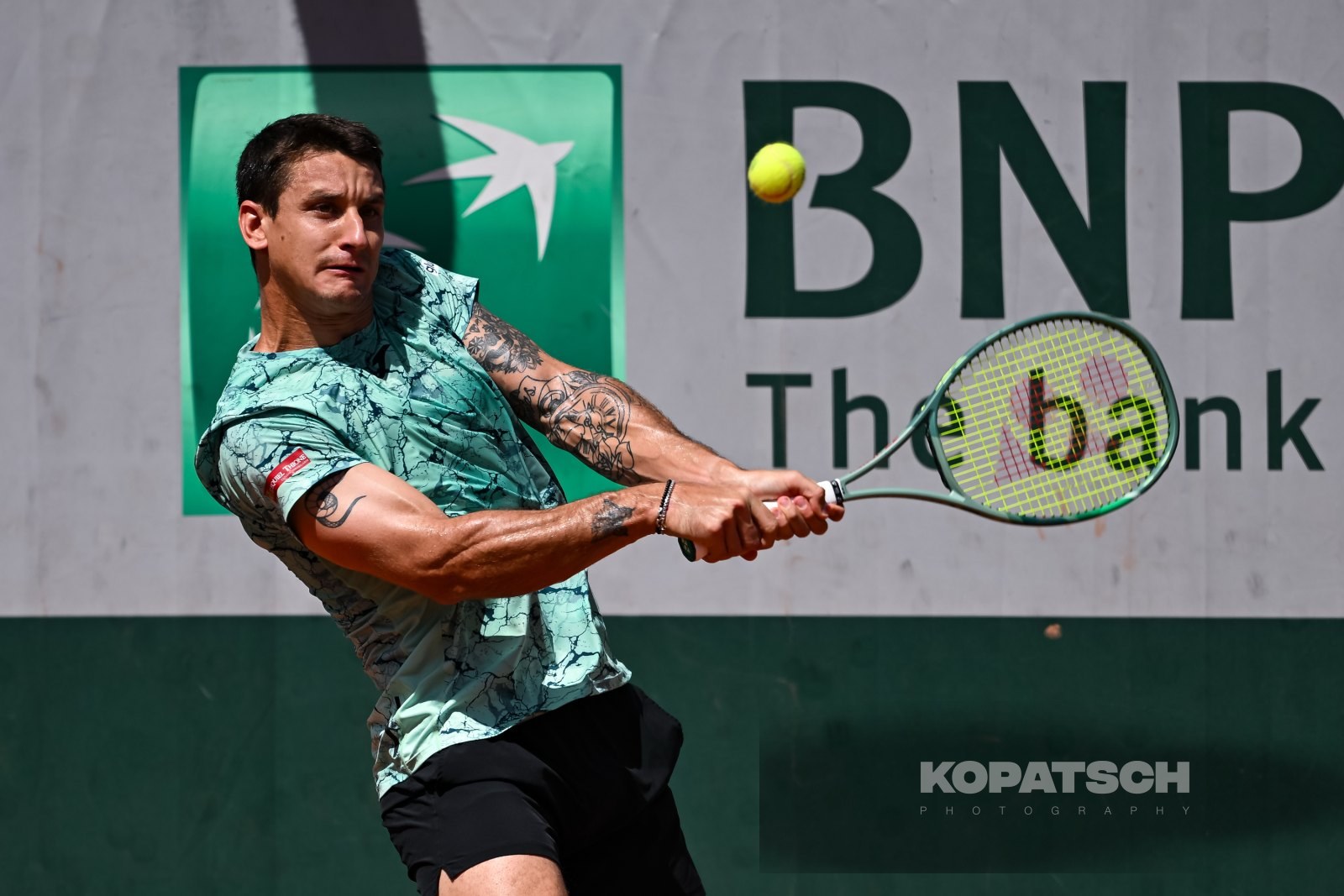 Camilo Ugo Carabelli of Argentina — 2026 Roland Garros