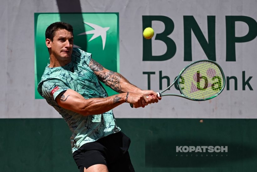 Camilo Ugo Carabelli of Argentina — 2026 Roland Garros