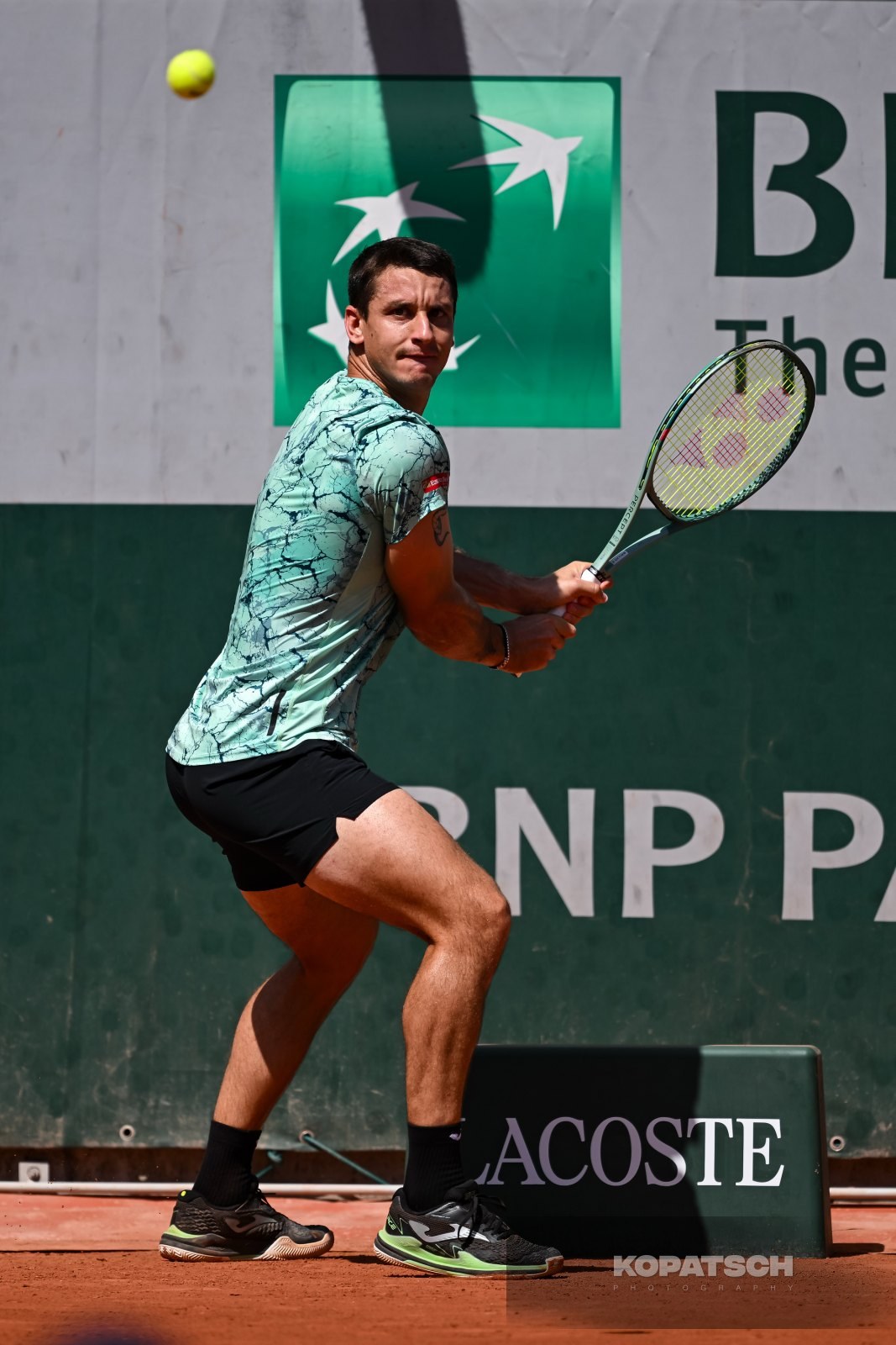 Camilo Ugo Carabelli of Argentina — 2026 Roland Garros