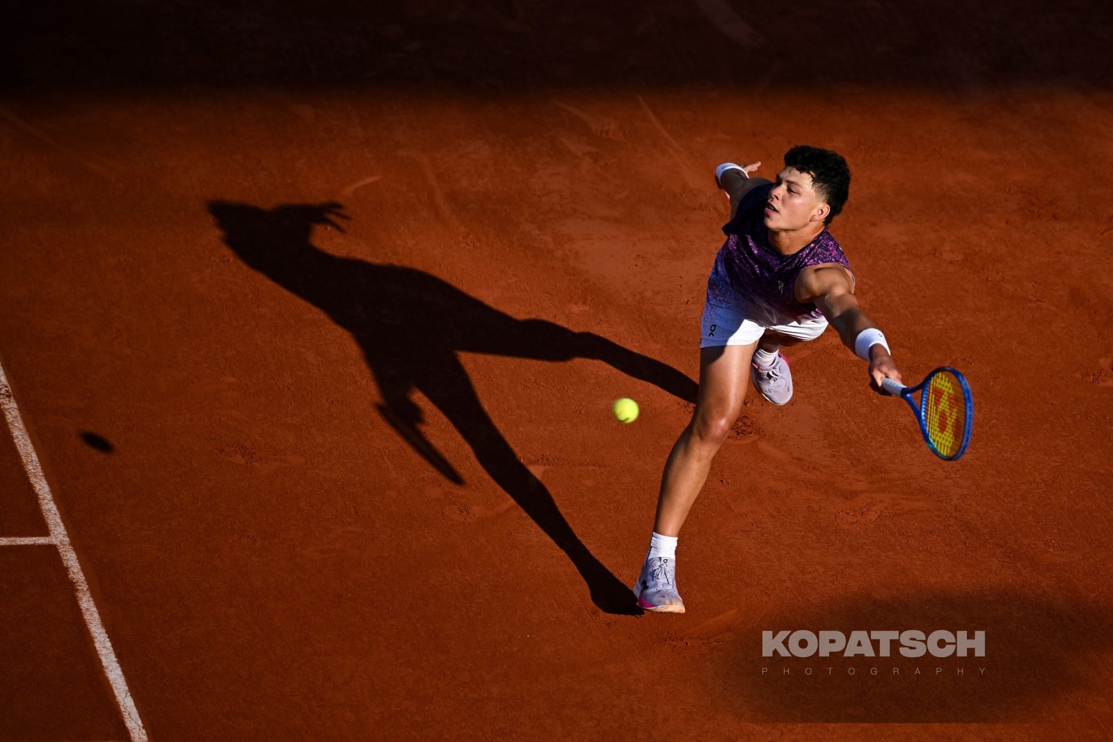 Ben Shelton of the United States — 2026 Roland Garros